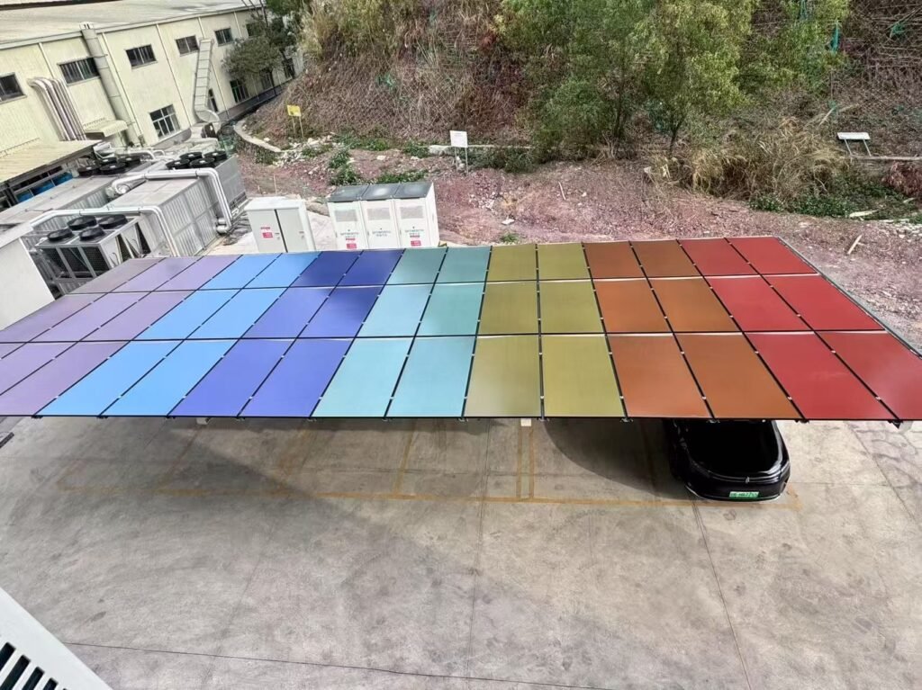 custom color solar panels & coloured bipv modules solacade (6)